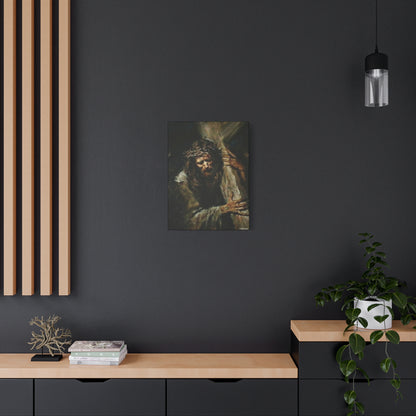 Matte Canvas, Stretched, 1.25" Jesus Christ ኢየሱስ ክርስቶስ