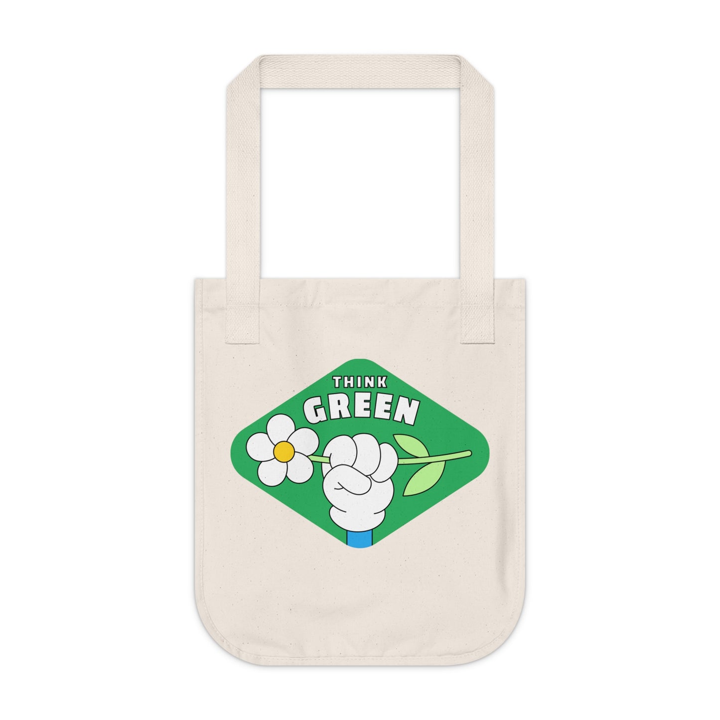 Organic Canvas Tote Bag