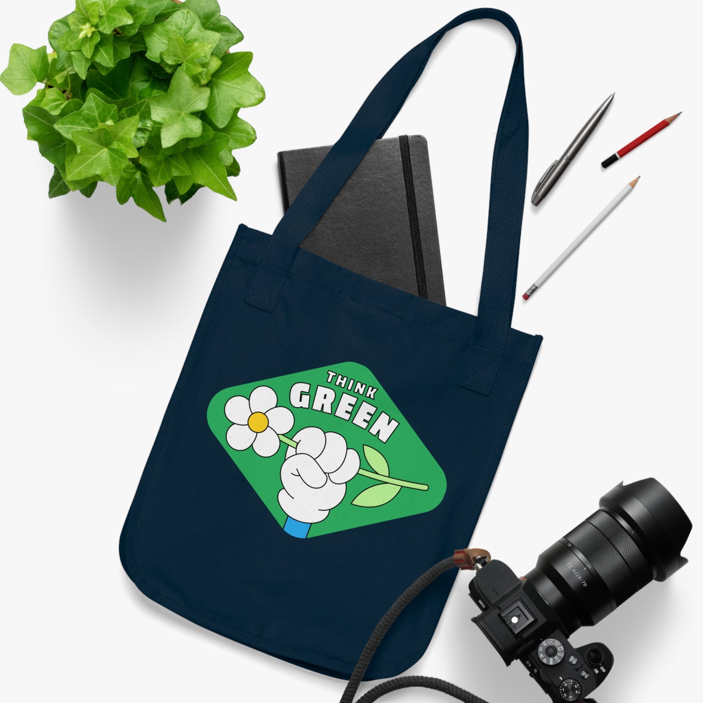 Organic Canvas Tote Bag