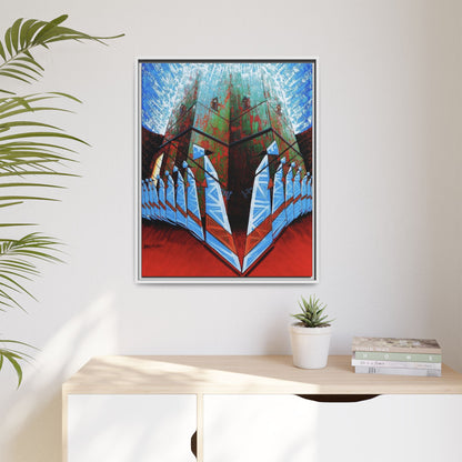 Matte Canvas, Framed (Multi-color)