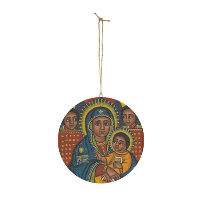 Virgin Mary ድንግል ማርያም - Wood Signs