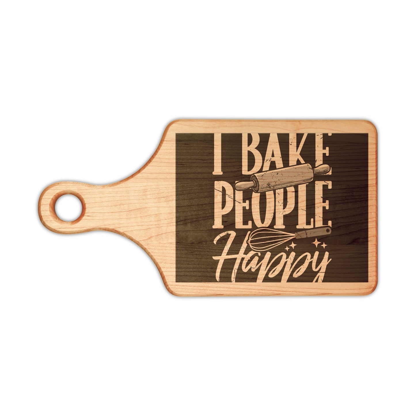 Wooden Cutting Board (Engraving) for kitchen decorations