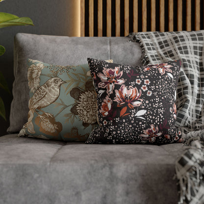Spun Polyester Square Pillowcase