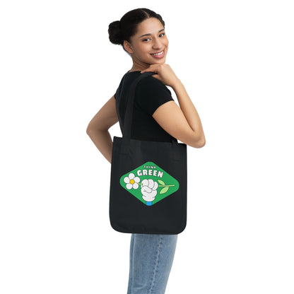 Organic Canvas Tote Bag
