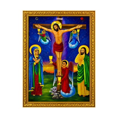 The Crucifixion of Our Lord የጌታችን ስቅለት - Matte Vertical Posters
