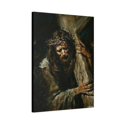 Matte Canvas, Stretched, 1.25" Jesus Christ ኢየሱስ ክርስቶስ