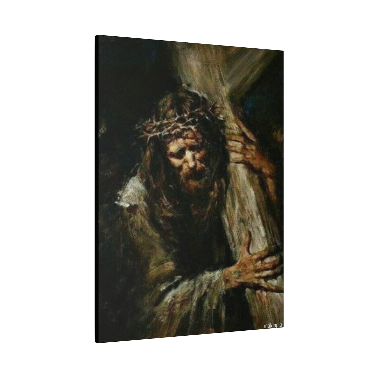 Matte Canvas, Stretched, 1.25" Jesus Christ ኢየሱስ ክርስቶስ