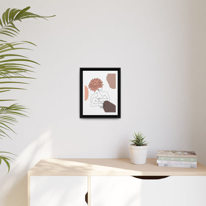 Matte Canvas, Framed (Multi-color)