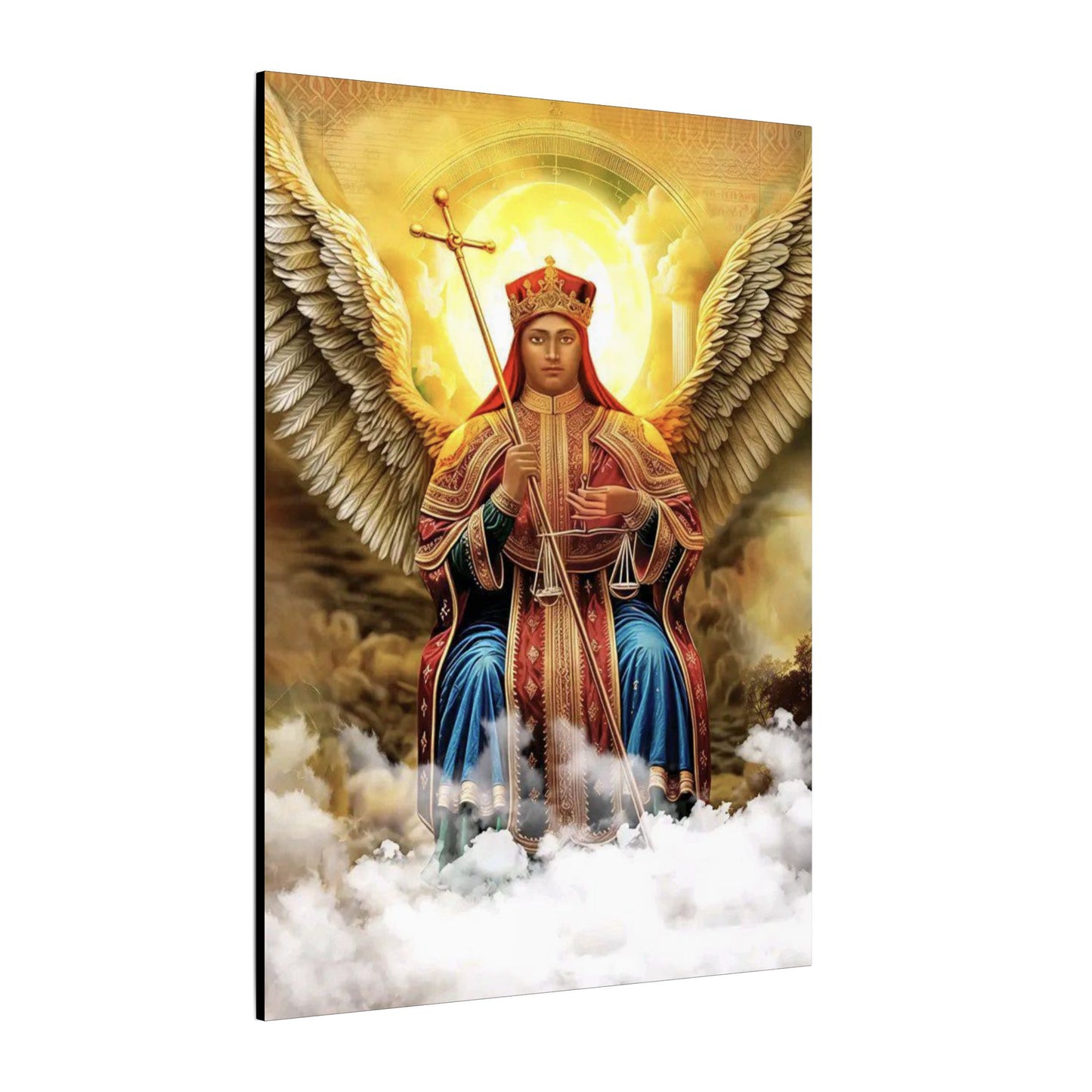 Matte Canvas, Stretched, 0.75" (Multi-Size) Saint Michael ቅዱስ ሚካኤል