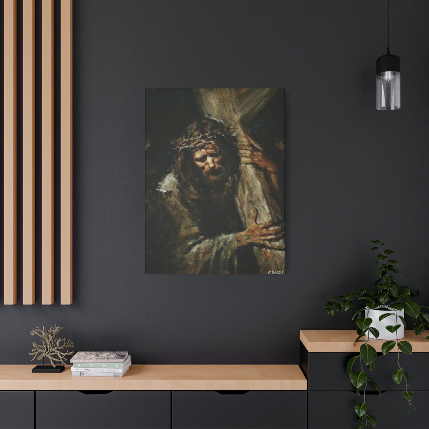 Matte Canvas, Stretched, 1.25" Jesus Christ ኢየሱስ ክርስቶስ