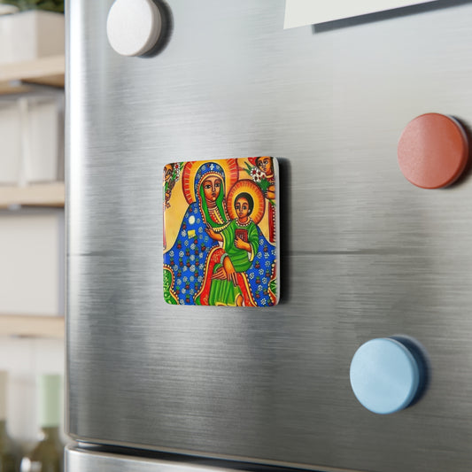 Porcelain Magnet, Square